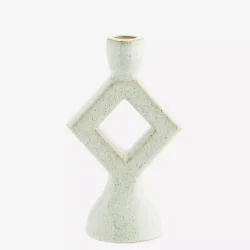 Madam Stoltz - Lysestage i stentj H: 20,5cm. 