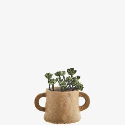 Madam Stoltz - Urtepotteskjuler m/re Stentj D: 8,5 H: 7 cm.