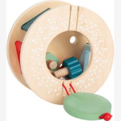 Small Foot - Pull-along snegl m. puttekasse