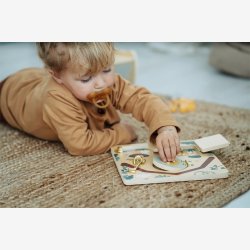 Small Foot - Lsebrt m. safari tema