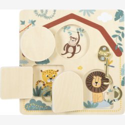 Small Foot - Lsebrt m. safari tema