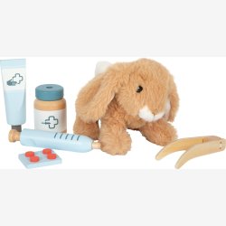 Small Foot - Dyrelgetaske m. kanin bamse