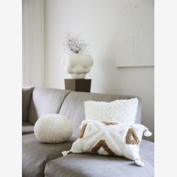 Svanefors - Dora Pudebetrk Hvid 45x45cm.