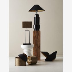 PR HOME - Rod bordlampe fod H: 61cm. sort