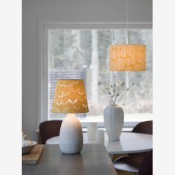 PR HOME - Baylee bordlampe fod Hvid keramik H: 28cm. 