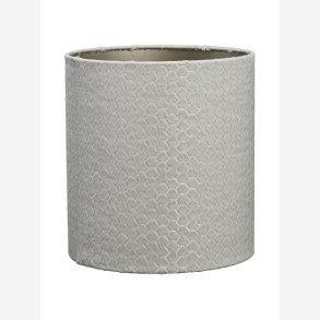 PR HOME - Celyn cylinder lampeskrm Lance Beige 20cm. 