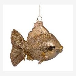 Vondels - Glaskugle guldfisk 10 cm