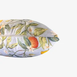 Hennebo - Pudebetr�k 48x48 cm. Citrus Blues