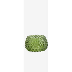 Madam Stoltz - Lysestage Glas D: 9 H: 6 cm. Flere farver