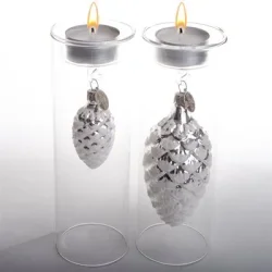 Brink Nordic julekogle slv 11 cm.