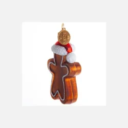 Brink Nordic - Juletrs Ophng Julekugle Honningkagemand 6 cm. Glas