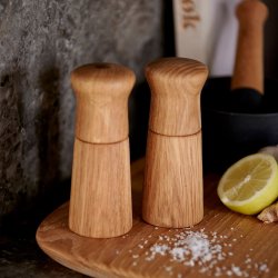 Mors - Salt- &amp; peber kvrnst Eg H: 14cm