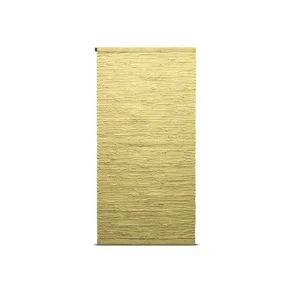 RUG SOLID - Kludetppe Lysegult 65x135 cm. 