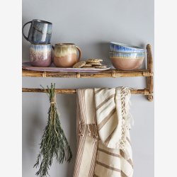 Bloomingville - Cloe Krus Bl Stentj, Flere Nuancer