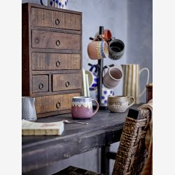 Bloomingville - Cloe Krus Bl Stentj, Flere Nuancer