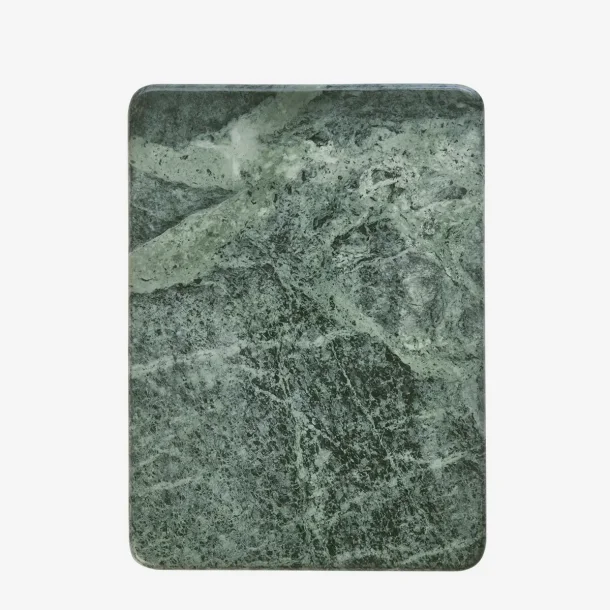 Madam Stoltz - Skrebrt/Deko plade, Marmor Grn 30 x 23 cm. 
