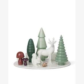 Dottir - Winter Stories Woodland Advent Stage Skov m/egern & rensdyr