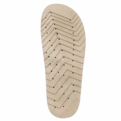 OLGA - Slip-In Sandal m/"Guld" Sp�nde Sort/Natur