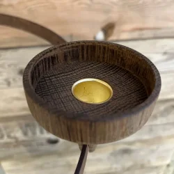 SNOREN - Lysholder i rget eg til adventsring.