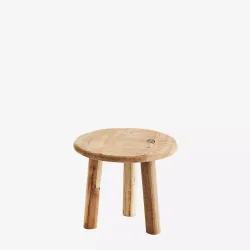 Madam Stoltz UNIKA skammel af genbrugstr D:30x25 cm