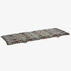 Madam Stoltz - Madras/hynde Gr�n/sand/orange/syrah/greige 70x180 cm.