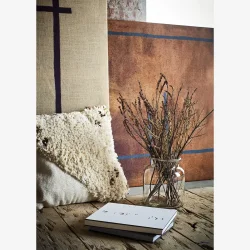 Madam Stoltz - Glasvase/Hurricane hndlavet UNIKA D: 22 H: 26 cm.