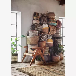 Madam Stoltz - Ananas kurvest D:20x30/H:35x50 cm