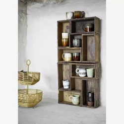 Madam Stoltz - RE USED Hylde af murstensforme ca. 40x10x40cm.