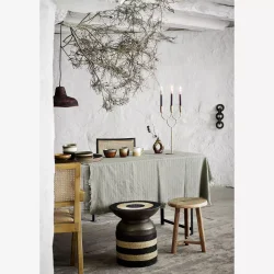 Madam Stoltz - UNIKA skammel af genbrugstr D:33x42 cm