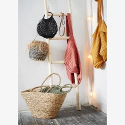 Madam Stoltz - S-krog i bambus L 28 cm