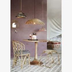 Madam Stoltz - H�ndv�vet Uld Puf