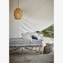 Madam Stoltz - Loftlmape i bambus D:35x45 cm