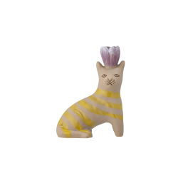 Bloomingville - Mamie Lysestage Kat Stentj L: 12 H: 16 B: 7,5 cm. 