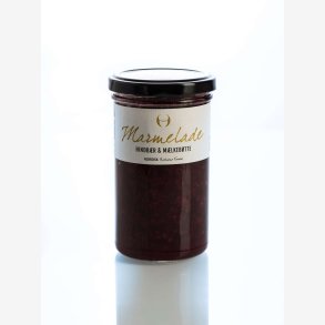 Marmelade m/Hindbr & Mlkebtte 275 ml. 