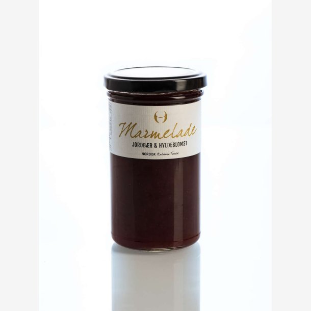Marmelade m/jordbr &amp; Hyldeblomst 275 ml. 