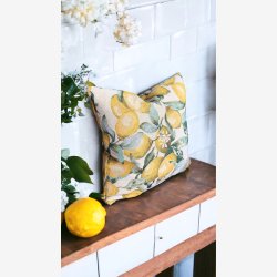 Hennebo Pudebetr�k Lemons 48x48 cm. 