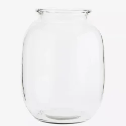 Madam Stoltz - Hndlavet glas vase H 27 D 18 cm