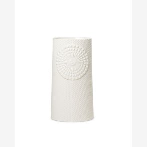 Dottir - PIPANELLA Dot oval vase hvid H: 225mm.