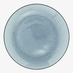 Madam Stoltz - Middagstallerken Genbrugsglas H: 2,5 �: 26 cm. Bl�