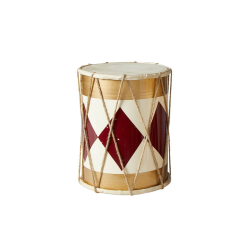 Speedtsberg - Tromme m. Mnster 19x24cm, Rd og Hvide - Flere varianter