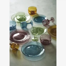 Madam Stoltz - Sk�l Genbrugsglas H: 7,5 �: 13 cm. Bl�