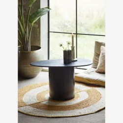 Madam Stoltz - Madras/hynde 60x100cm. Taupe &amp; Sennepsgul