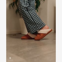 My Cozy House - Fluffy hjemmesko m/kunstig pels foring, str. 36-37, 38-39, 40-41