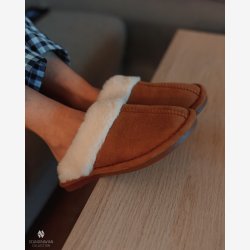 My Cozy House - Fluffy hjemmesko m/kunstig pels foring, str. 36-37, 38-39, 40-41