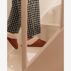 My Cozy House - Fluffy hjemmesko m/kunstig pels foring, str. 36-37, 38-39, 40-41