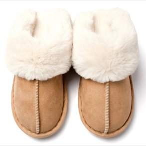 My Cozy House - Fluffy hjemmesko m/kunstig pels foring, str. 36-37, 38-39, 40-41