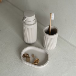 Badevrelses St m/3 dele - Sbedispenser, Tandkrus &amp; Sbeskl Gr