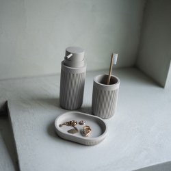 Badevrelses St m/3 dele - Sbedispenser, Tandkrus &amp; Sbeskl Gr