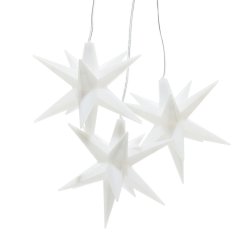 My Cozy House - LED Batteri Stjerner m/Timer, st m/3 stk. 