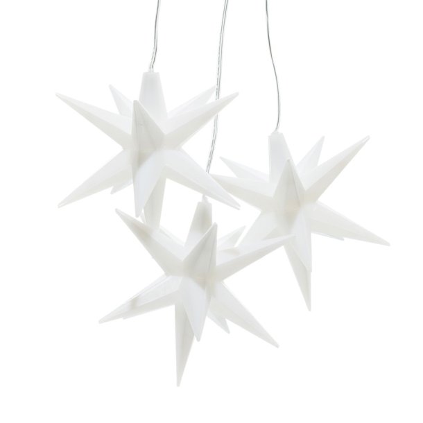 My Cozy House - LED Batteri Stjerner m/Timer, st m/3 stk. 